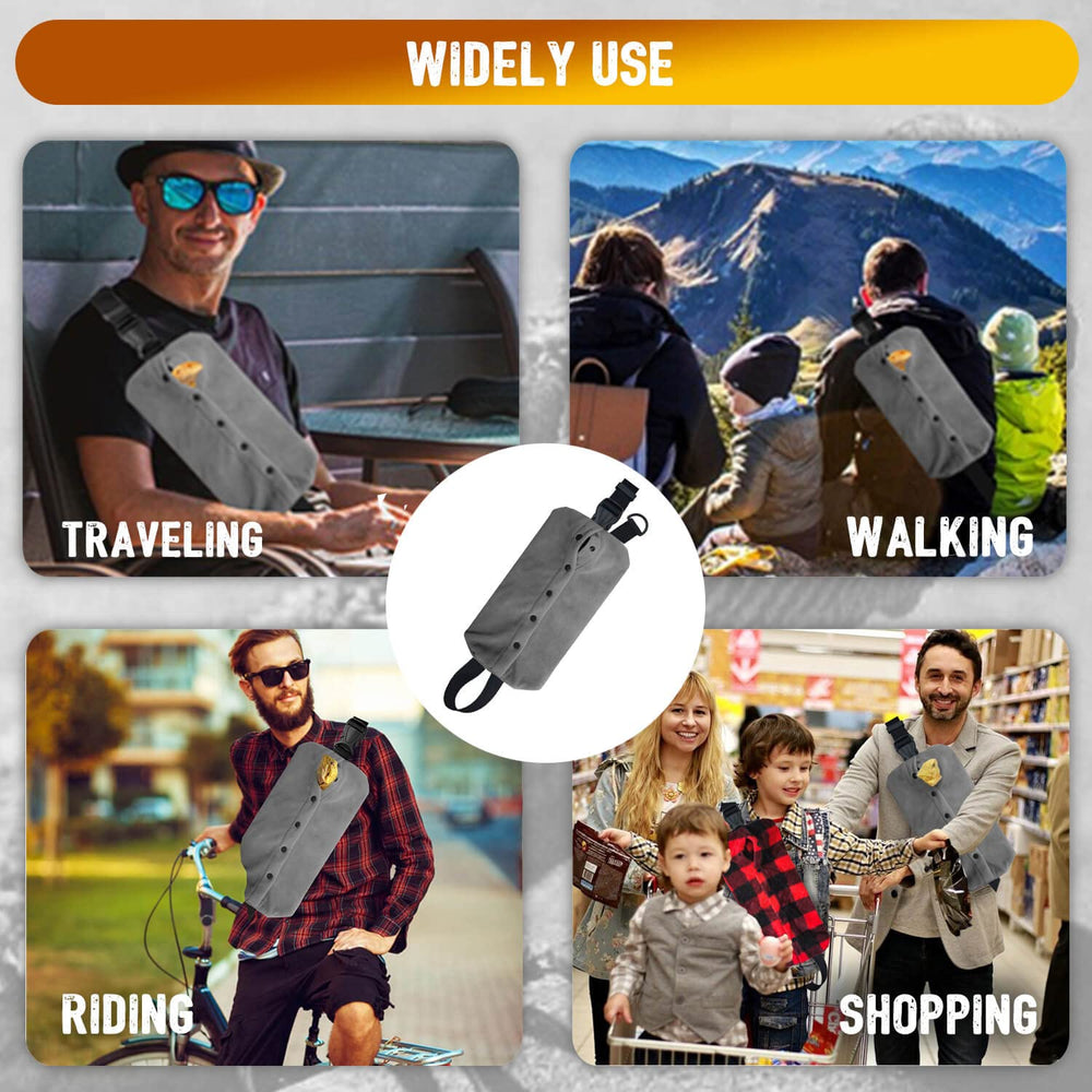 WATFOON easy-on-off vest enables quick, secure adjustments