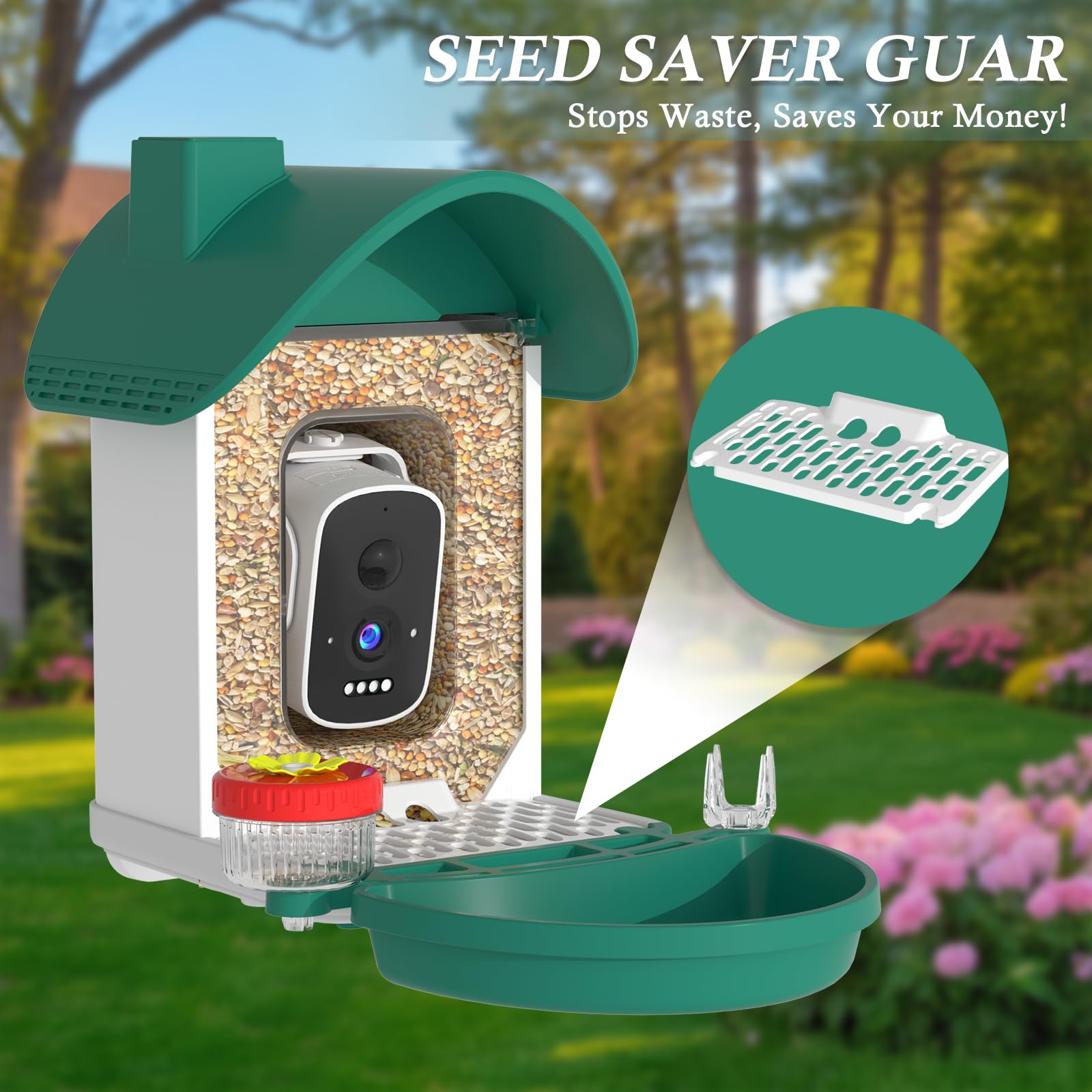 WAVEEME Squirrel-proof cable and protective net reduce feed loss