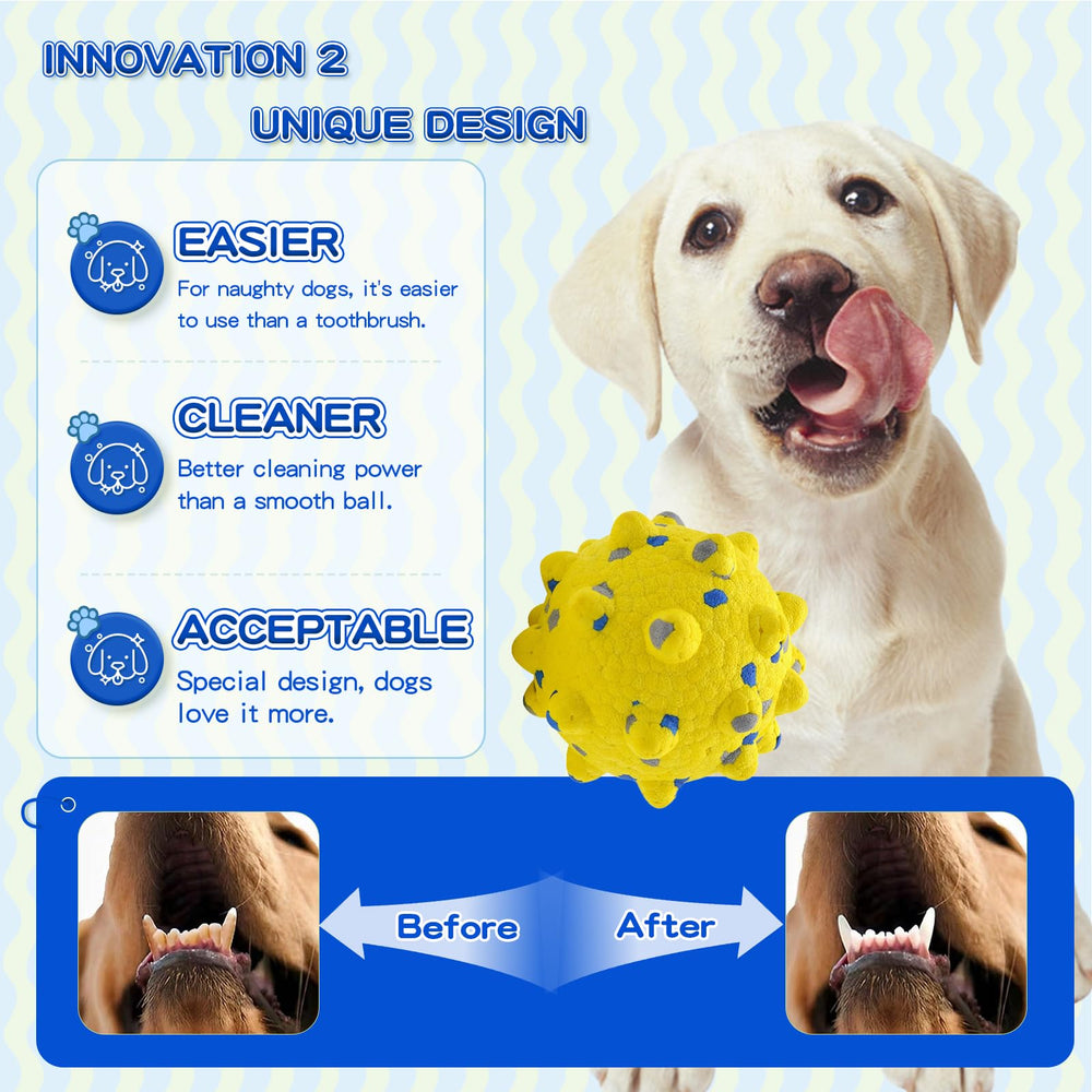 Wavevo ball demonstrates durable, split-resistant design for chewing safety.