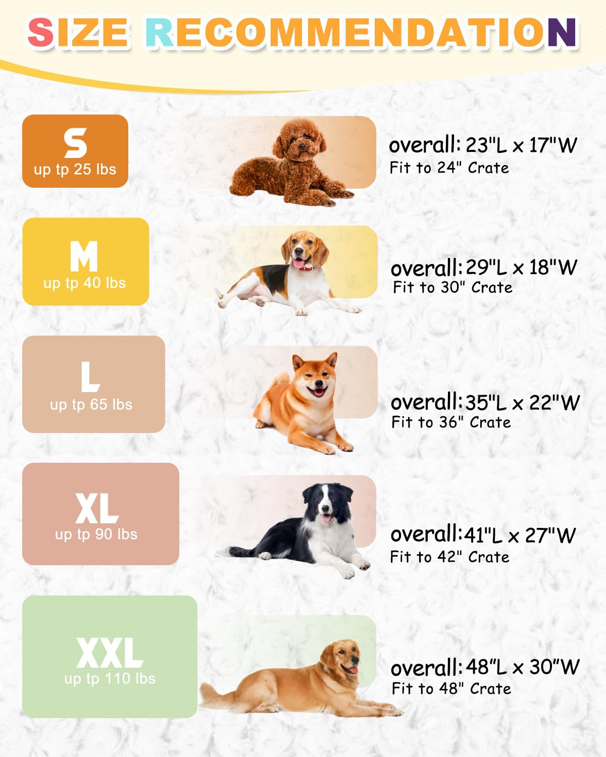 Wayimpres versatile dog bed for crates, floors, porches, and cars