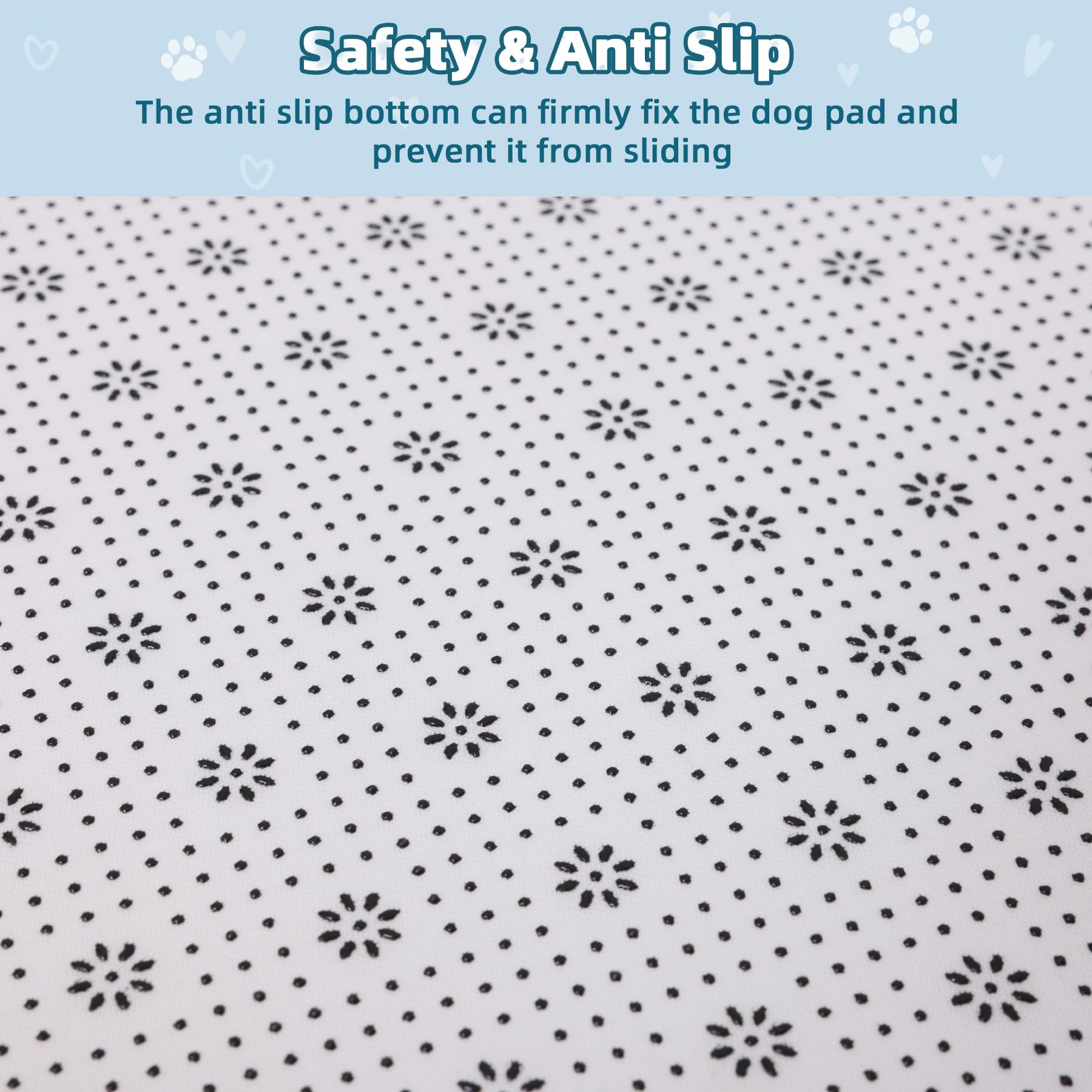 WAYIMPRESS graphite grey crate pad complements home kennels.