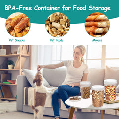 WBKTOOL BPA-free Plastic Storage highlights safe material for treats