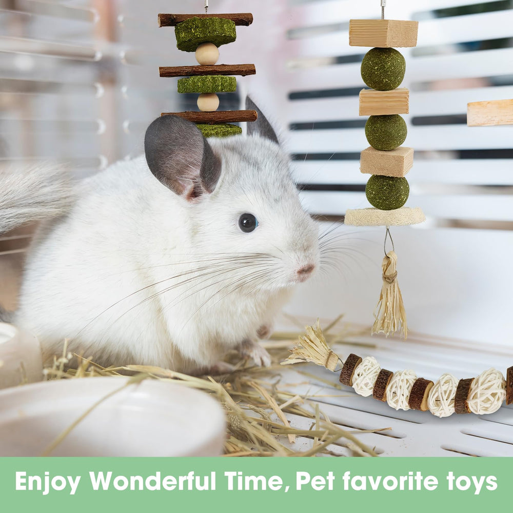 WDEFUN Bunny Chew FSC-Certified Wood keeps chewing sessions safe and durable