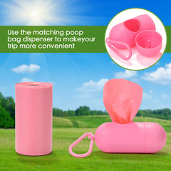 WDFAACK lavender-scented poop bags on a roll help keep odors discreet.