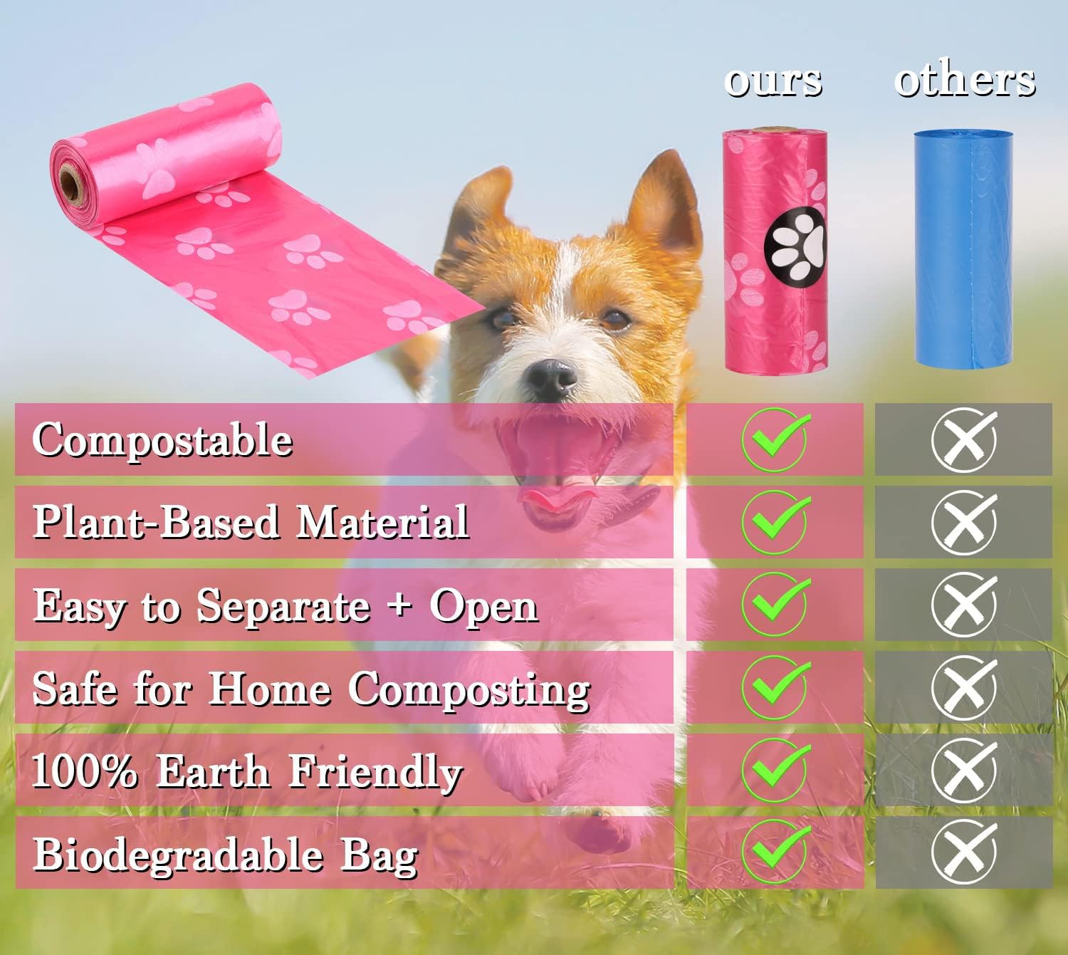 WDFAACK recycled packaging supports sustainable product choices.