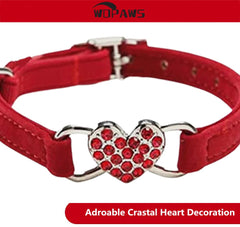 WDPAWS adjustable strap enables 8-10 inch necks for kittens and small cats