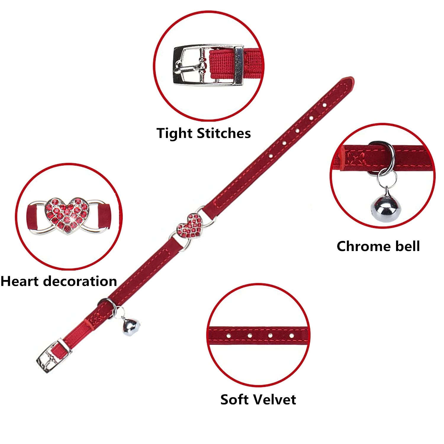 WDPAWS elastic belt detail shows flexible, comfortable fit for kittens