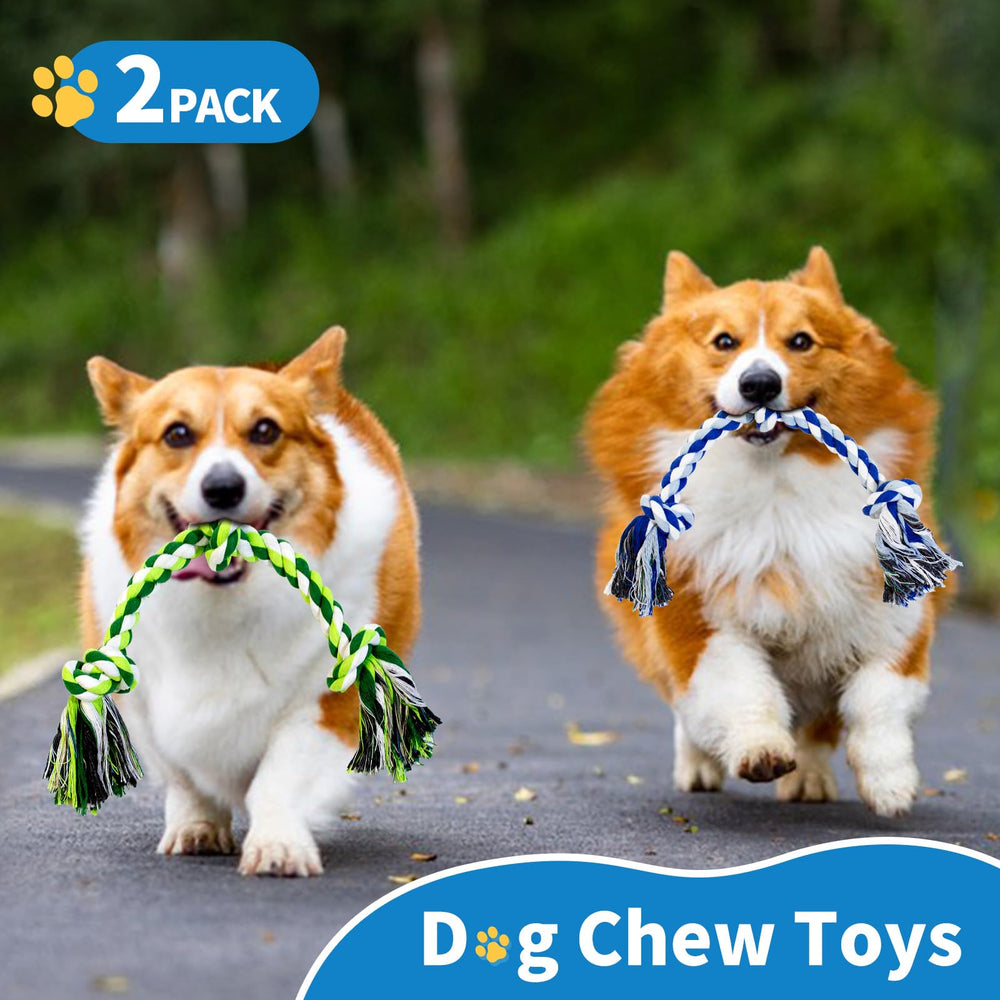 WDZZHOT rope toy size suitable for small and medium dogs.