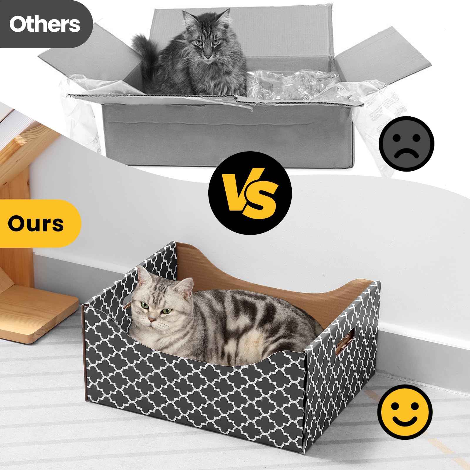 WDZZHOT furniture-protection angle with cat using scratcher