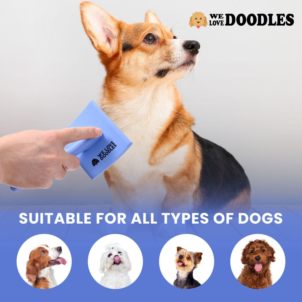We Love Doodles ergonomic grip reduces hand fatigue during grooming