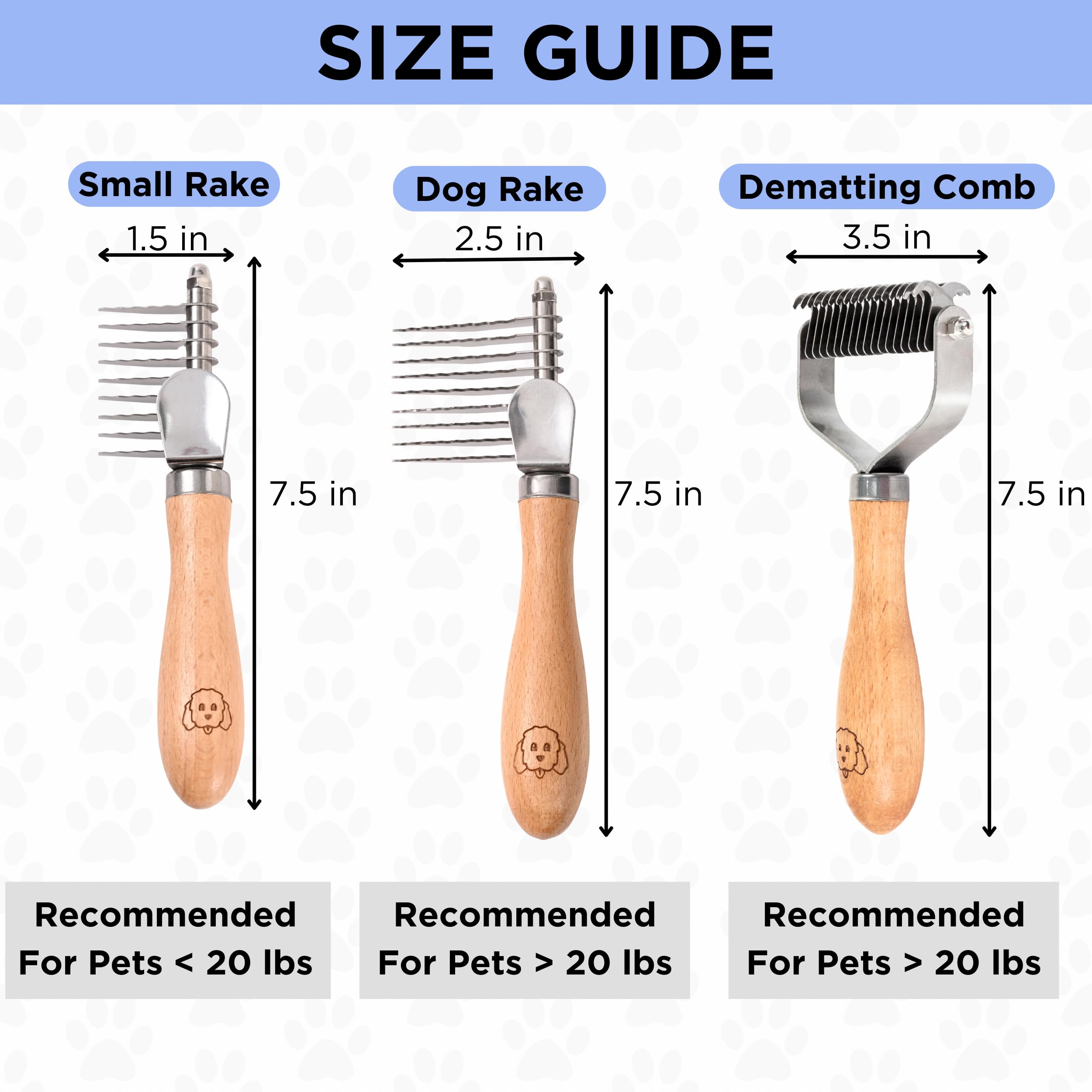 We Love Doodles dematting brush for dogs and cats supports versatile at-home grooming routines.