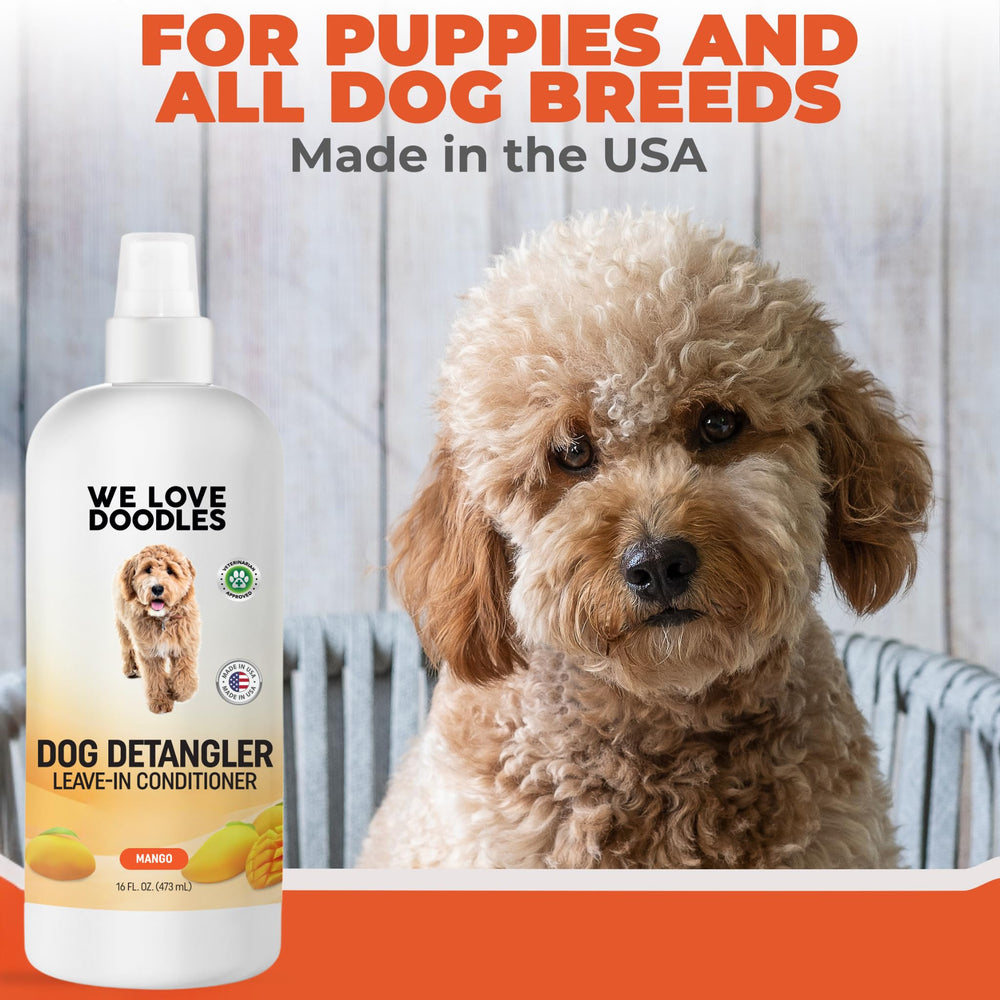 We Love Doodles made-in-USA detangler formula emphasizes safety and quality