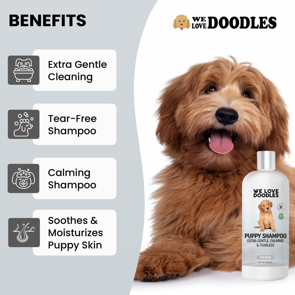 We Love Doodles made in USA label signals quality and local production.