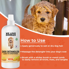 We Love Doodles tangle remover aids quicker grooming and brushing sessions
