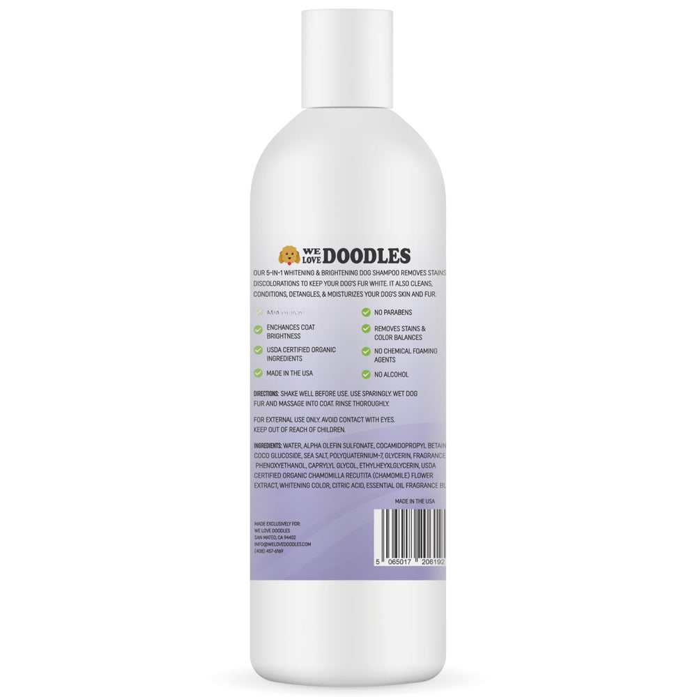 We Love Doodles after-bath glow reveals a brighter coat and easier grooming session.