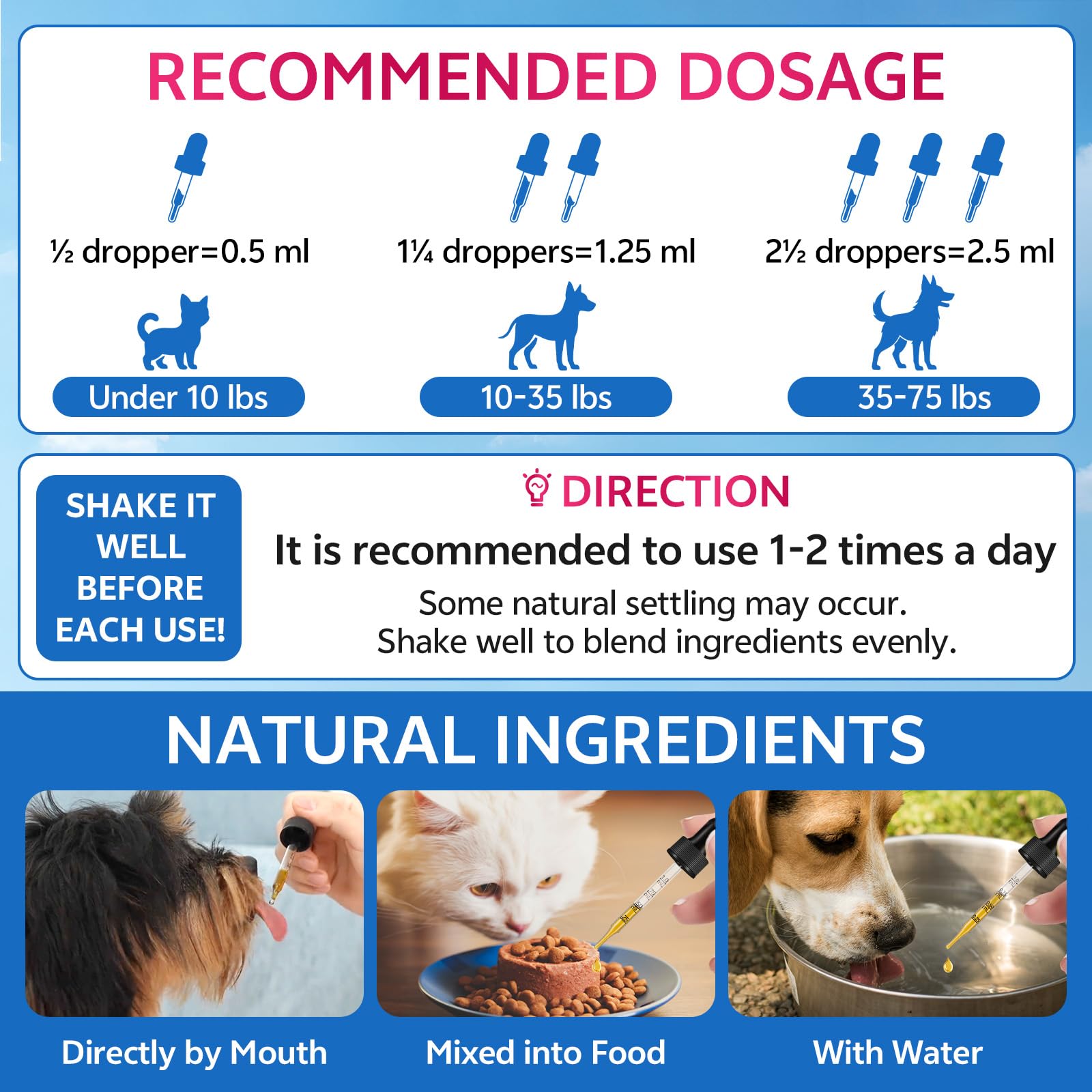 WEALLIN two-pack-120ml-cranberry-supplement emphasizes value for households with multiple pets.
