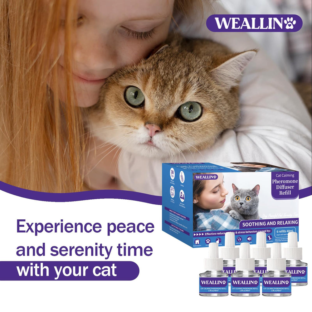 WEALLIN refills help maintain harmony in multi-cat households