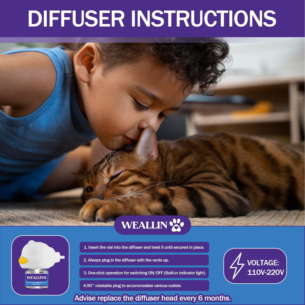 WEALLIN diffuser refills are odorless and non-toxic for safe usage