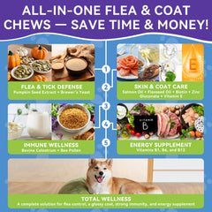 WEALLIN chicken-krill center emphasizes tasty center for picky dogs.