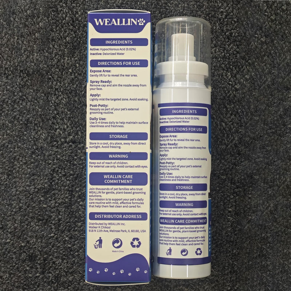 WEALLIN safety-focused formula safe if licked.