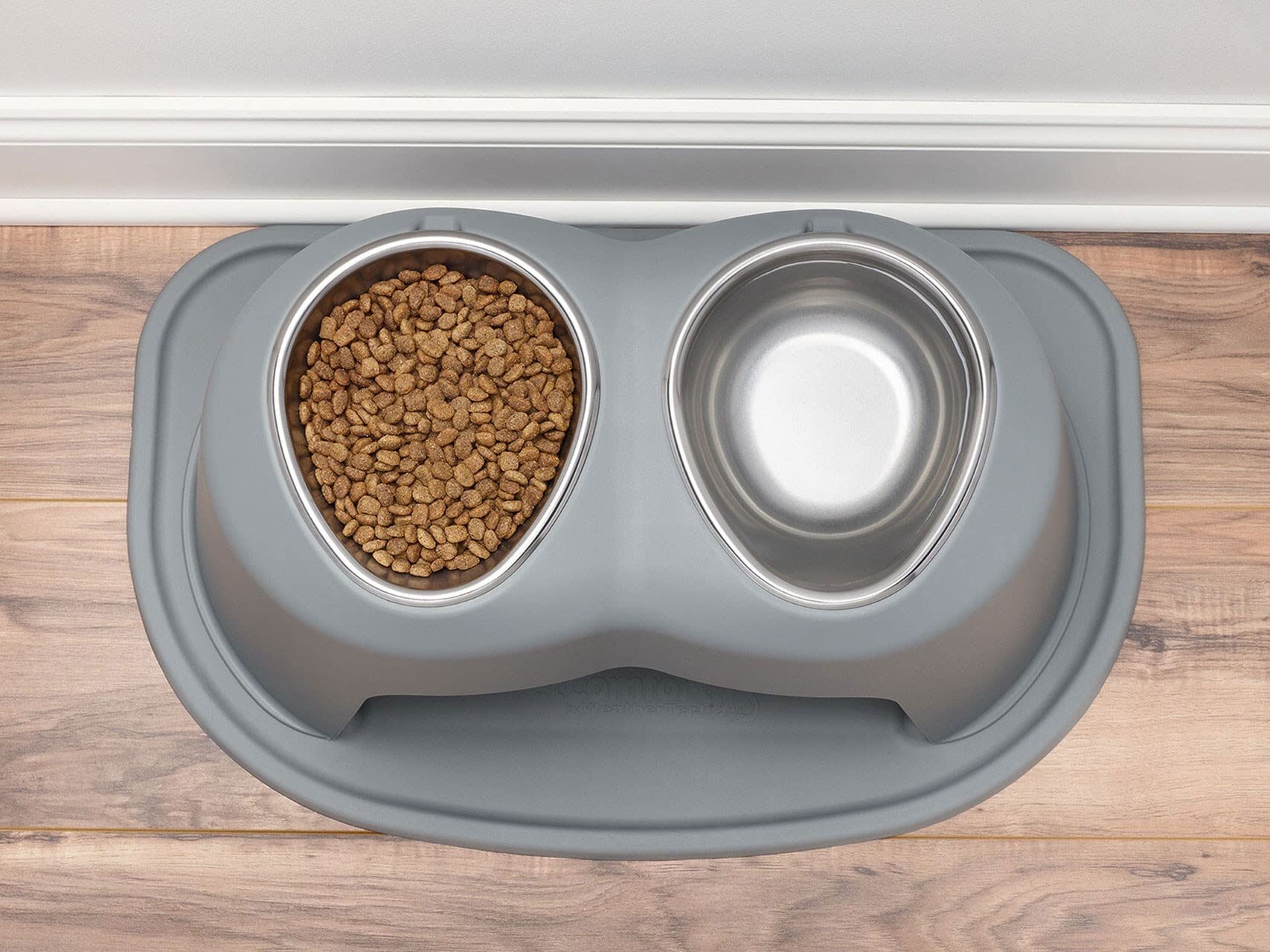 WeatherTech double high pet feeding system bowls 64oz ready for big meals