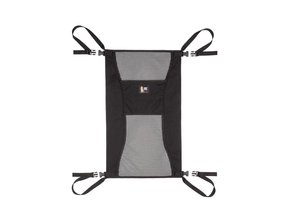 WeatherTech Pet Partition mesh backseat barrier enables quick install and pet containment.