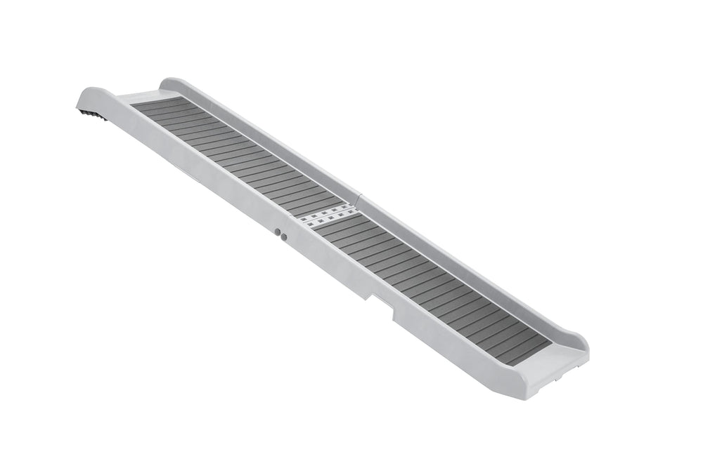 WeatherTech PetRamp rubber feet secure the ramp on floors.
