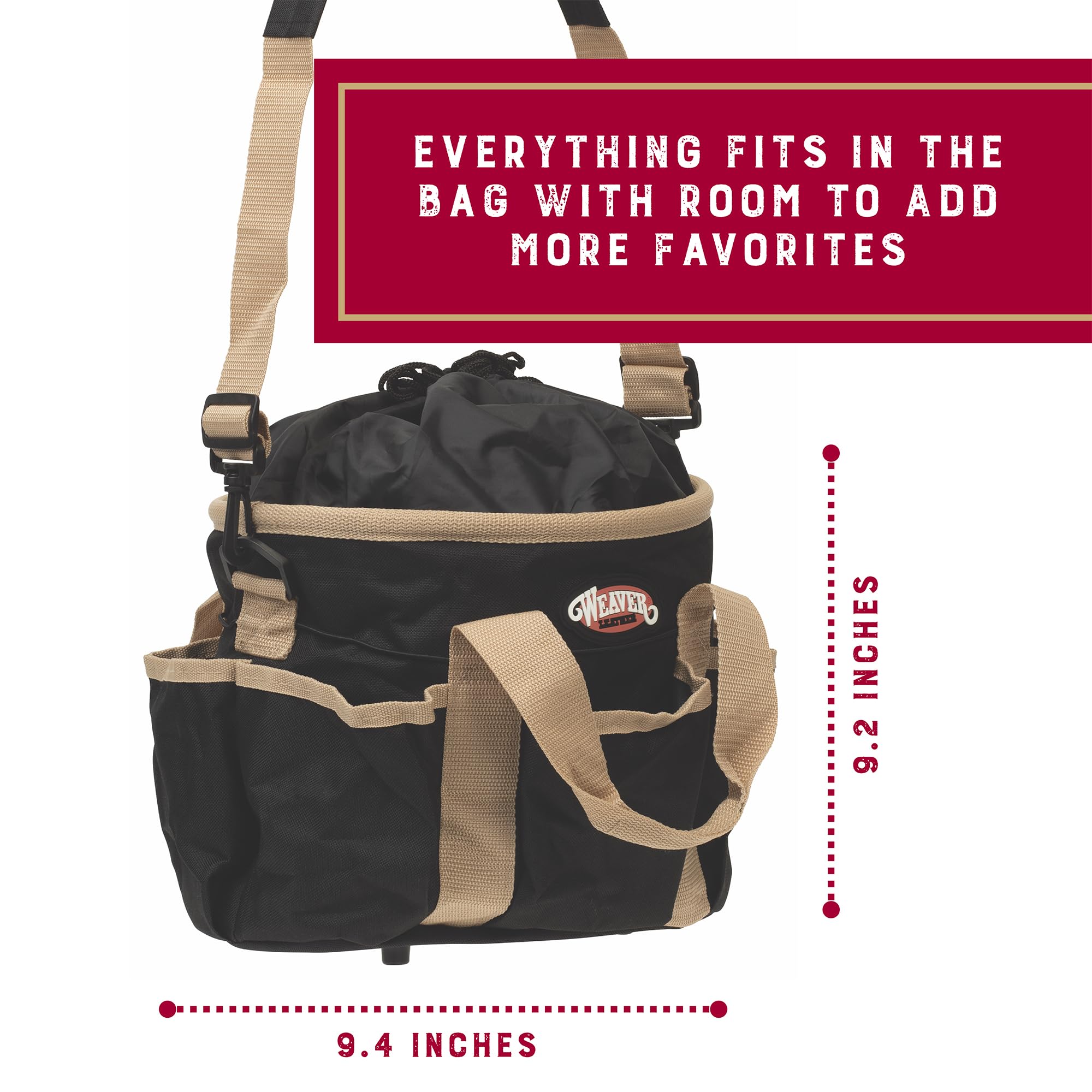 Weaver Leather Grooming Kit palm-held curry for comfortable, fatigue-free grooming sessions