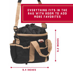 Weaver Leather Grooming Kit palm-held curry for comfortable, fatigue-free grooming sessions