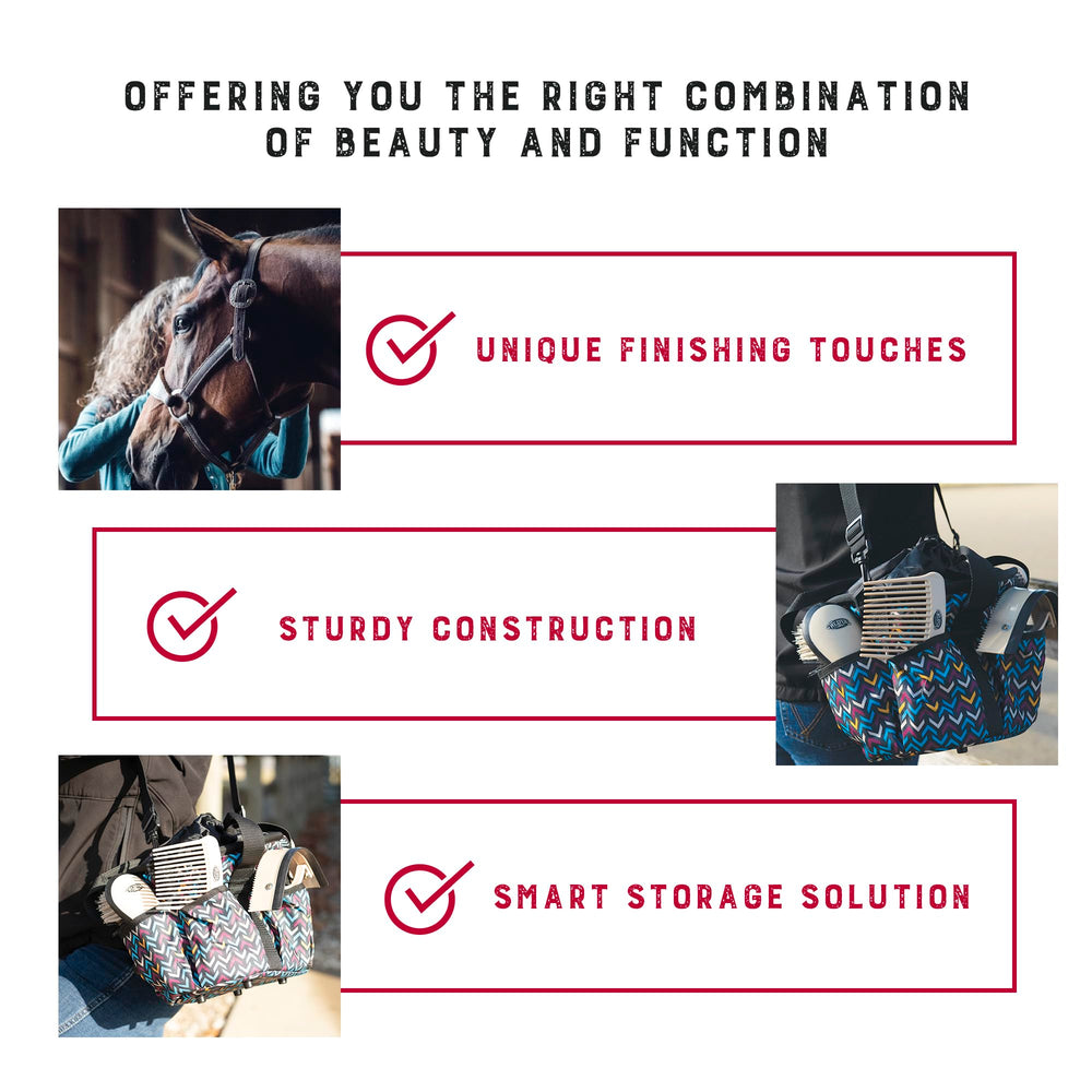 Weaver Leather face brush for delicate areas around the eyes and muzzle