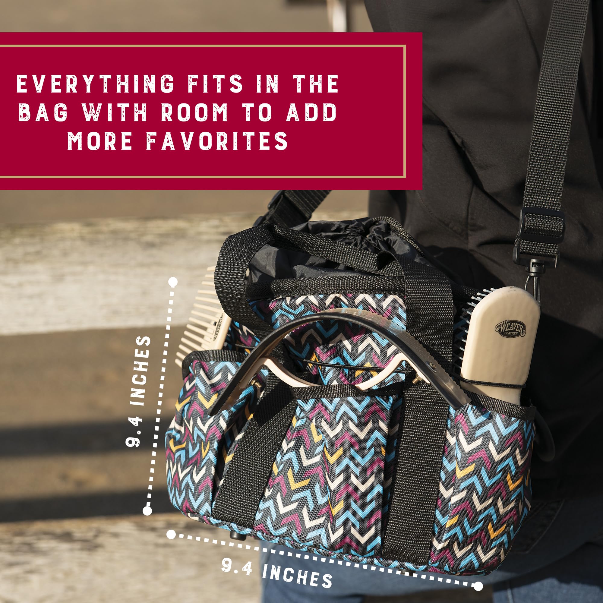 Weaver Leather grooming kit hoof pick for safe debris removal between stalls