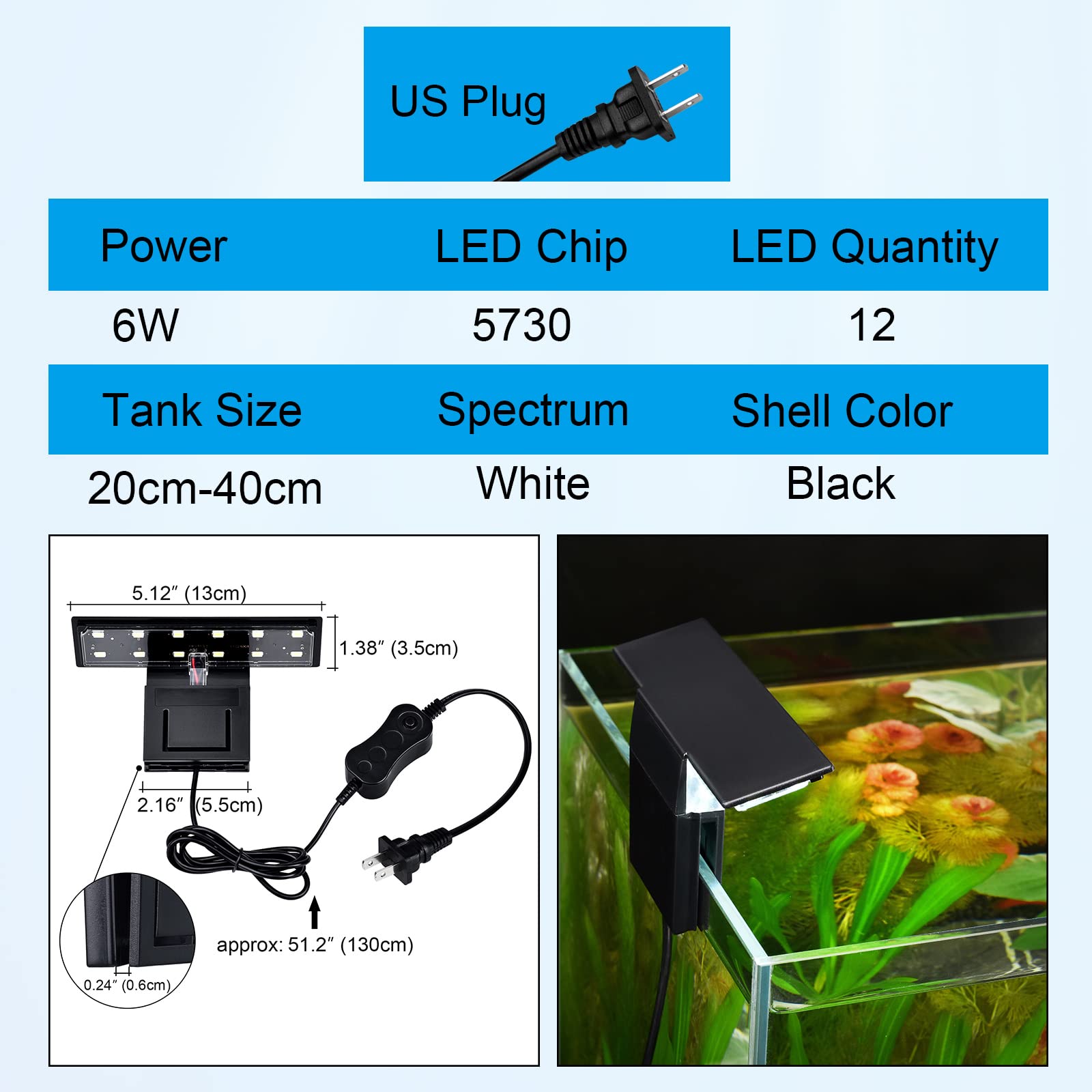 WEAVERBIRD colors enhanced lighting highlights tank inhabitants