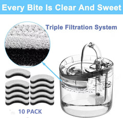 WECATION cat fountain filter in home setup for daily hydration.