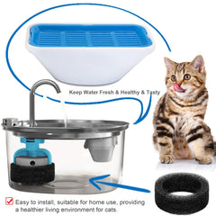WECATION multi-layer filter uses activated carbon and ion resin to reduce odors.