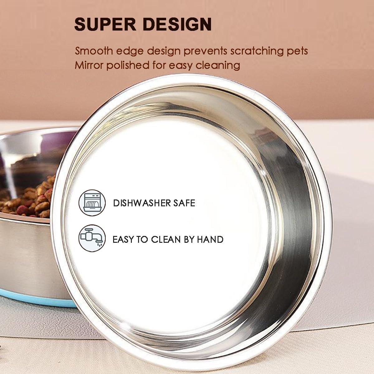 WEDAWN rubber base protects floors from scratches and noise