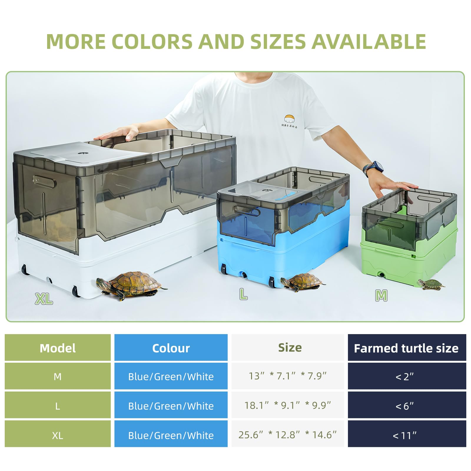 Wedoelsim Turtle Tank Kit filtration system keeps water clear for healthy habitats