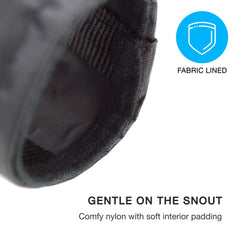 Weebo Pets XX-Small muzzle designed for 5-15 lb breeds and safe handling