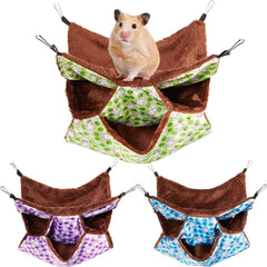Weewooday 3-piece rat hammock blue layer for cozy climbing and rest.