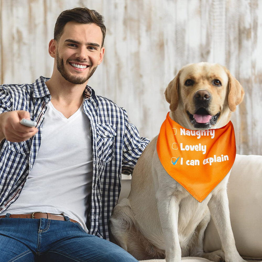 Weewooday adjustable bandana fits cats and dogs for versatile styling.