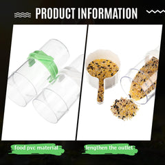 Weewooday bird water feeder for hamster cage delivers steady hydration.