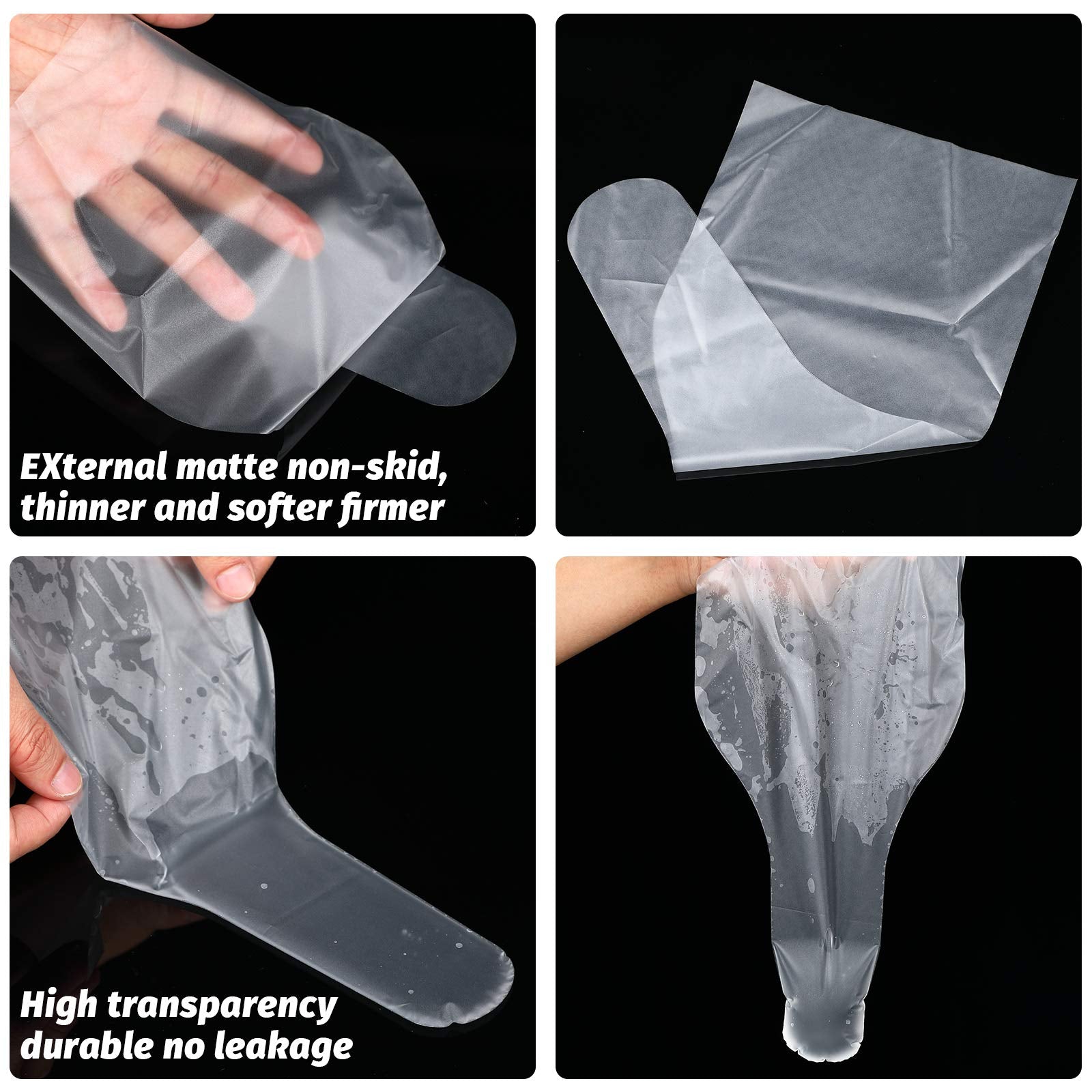 Weewooday blue nitrile gloves large keep hands clean during the procedure
