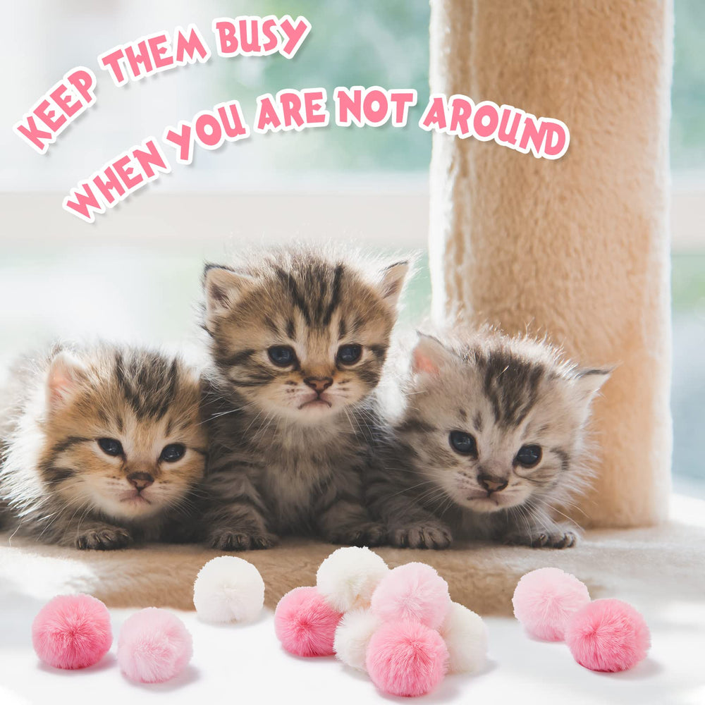 Weewooday cat pom pom ball pack 12 – great value for ongoing indoor play.