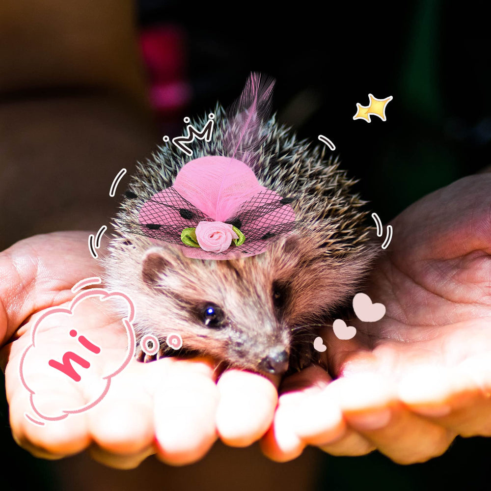 Weewooday chicken hat pink soft blush tone for adorable looks.