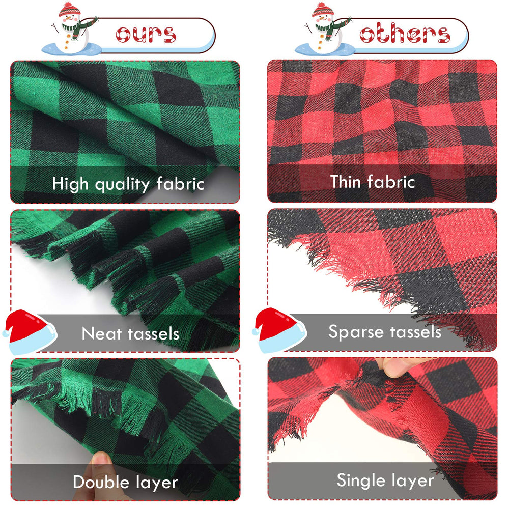 Weewooday Christmas dog bandana worn by a dog for real-life festive wear