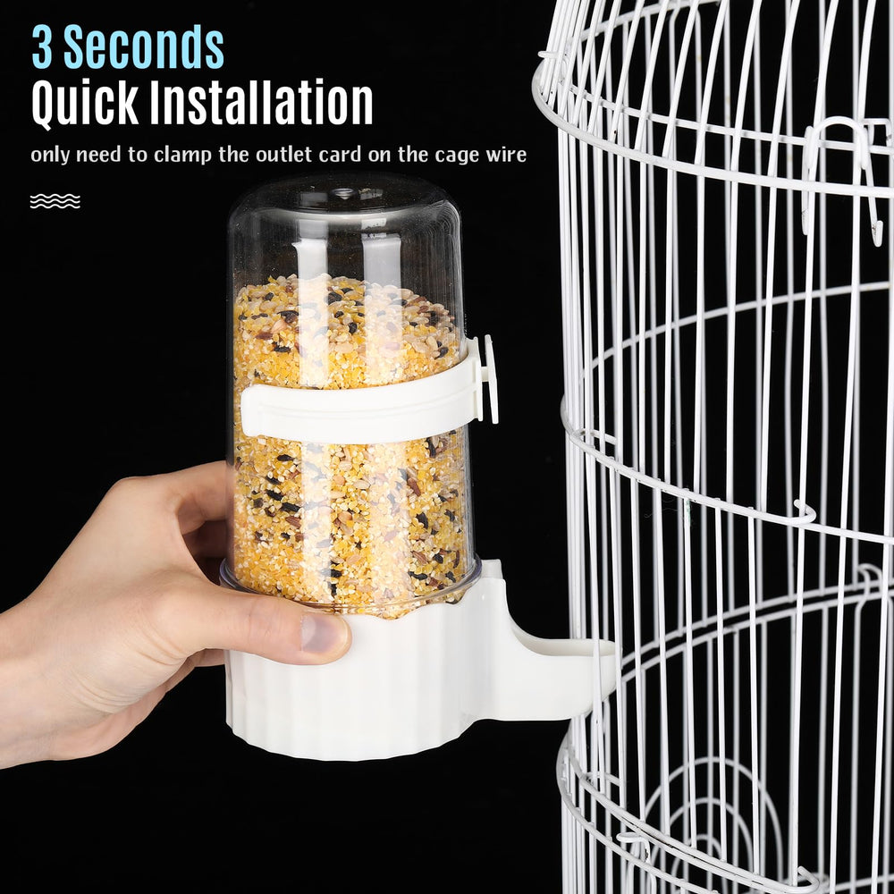 Weewooday cute-style bird water dispenser adds charm while simplifying hydration.