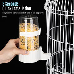 Weewooday cute-style bird water dispenser adds charm while simplifying hydration.