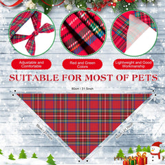 Weewooday adjustable-dog-bandana highlights neck-fit flexibility for small to large dogs.