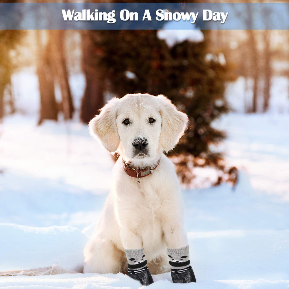 Weewooday dog boots washable-texture are easy to clean after muddy adventures.