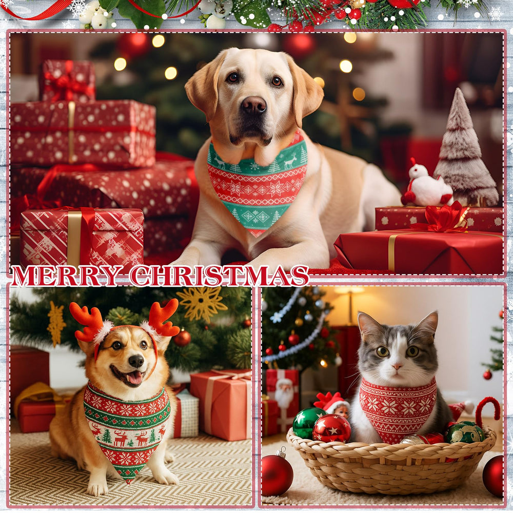 Weewooday dog Christmas party prop supports joyful holiday photos.