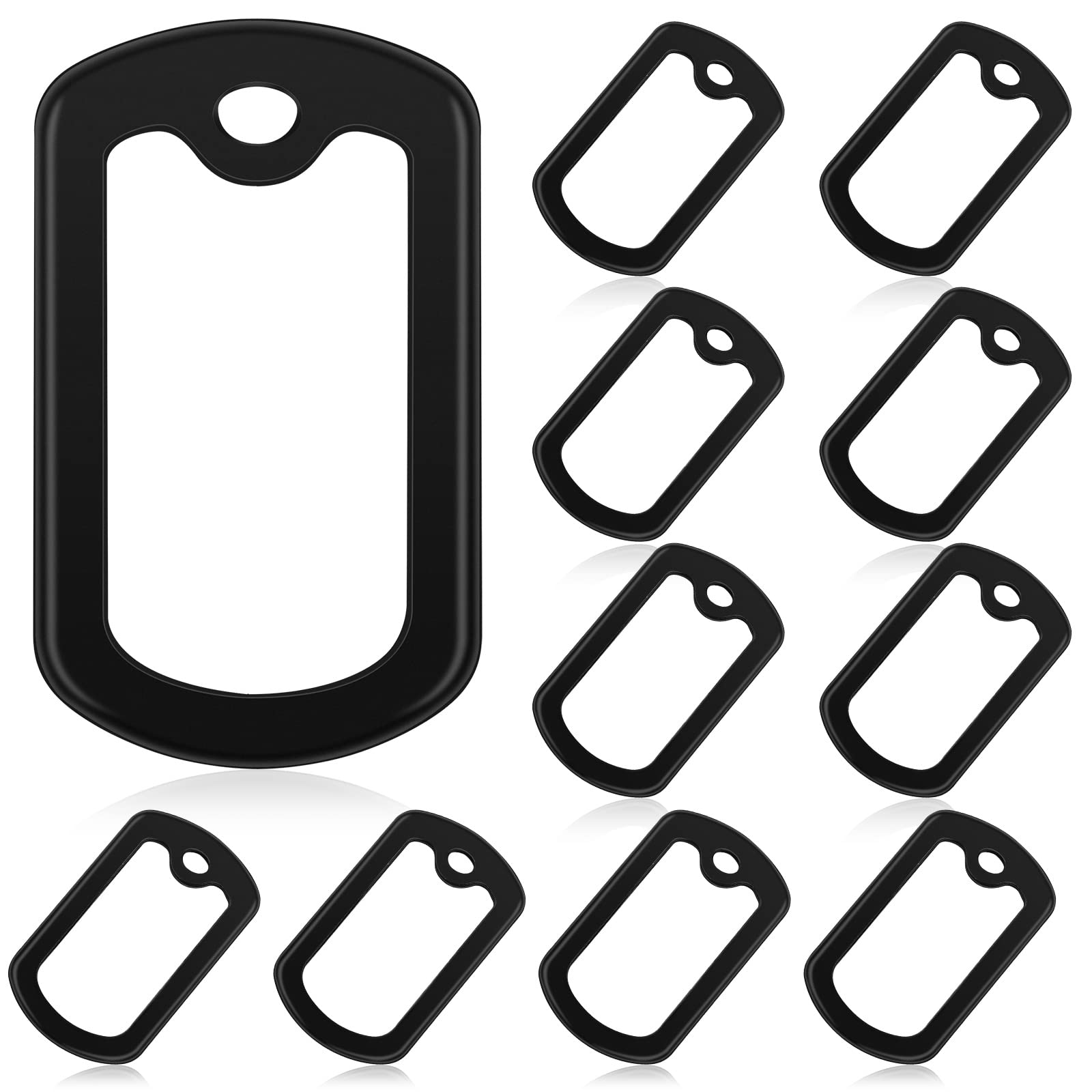 Weewooday dog tag silencers pack ten reduces noise for quiet play and daily walks